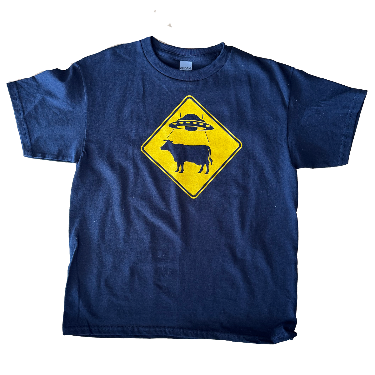 UFO Cattle Crossing | Youth Unisex T-Shirt | KID-131