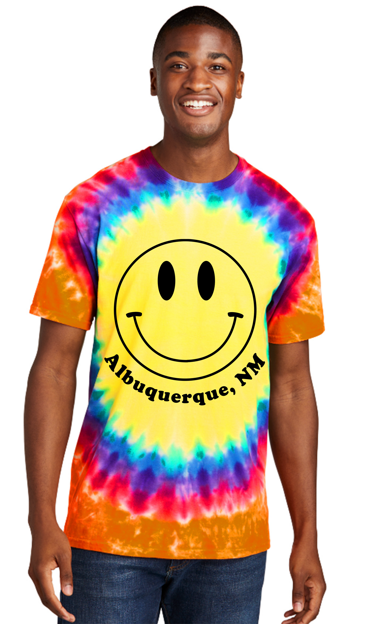 Smiley Face ABQ, NM | Unisex T-Shirt | TS-155