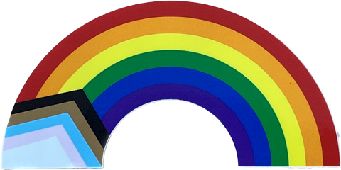 Progressive Pride Rainbow- Vinyl Sticker