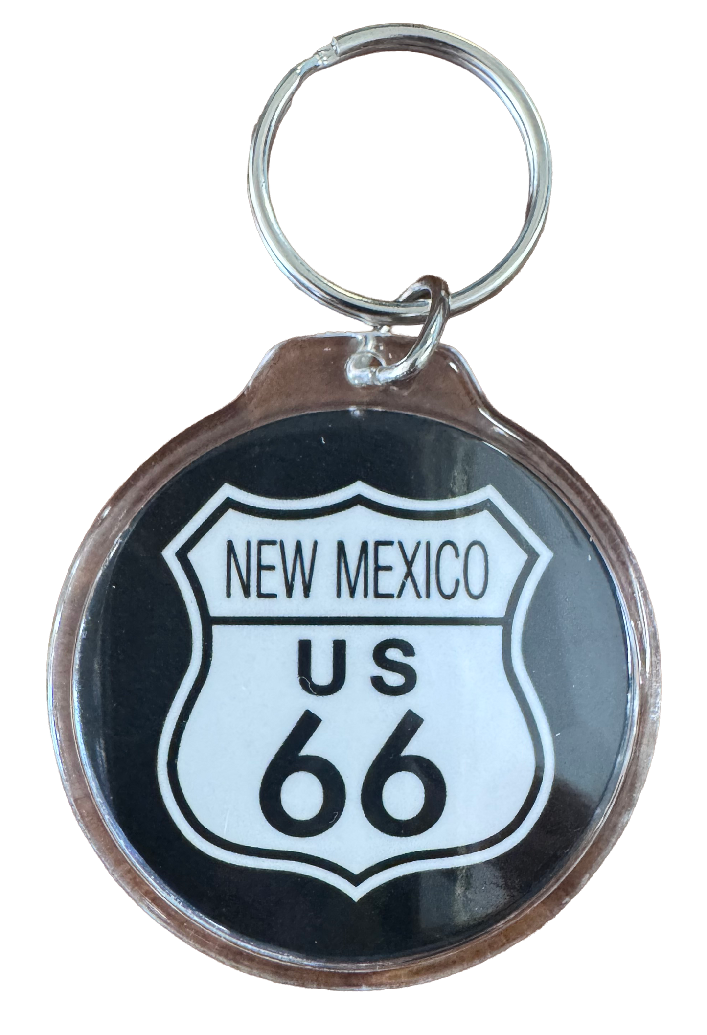 Rt. 66 | black and white Keychain | KC-8