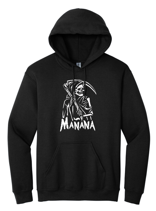 Mañana | Black Pullover Hoodie | HD-140