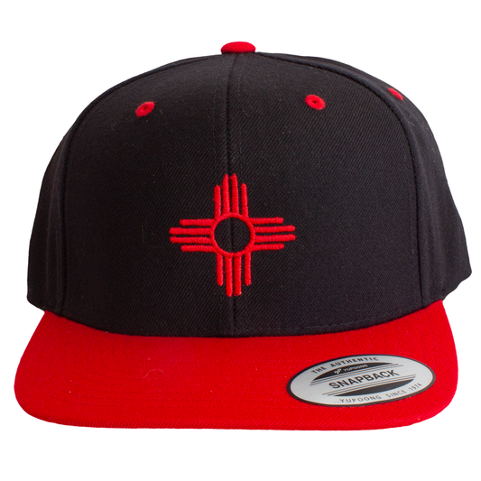 Zia | Embroidered Hat | Red | BCE-107