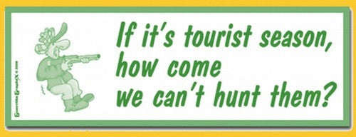 Tourist Season | Paper Sticker | ST-347