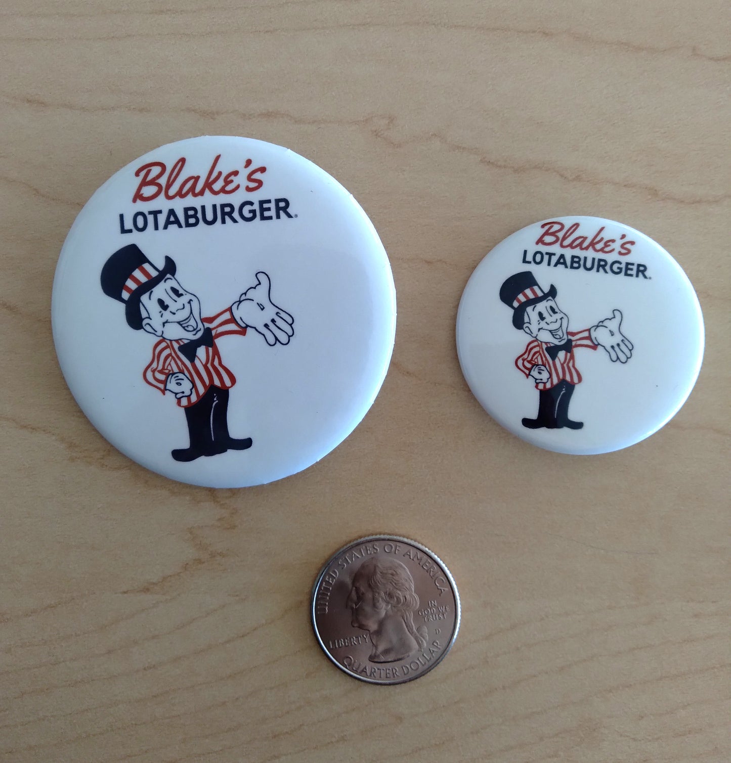 Blakes Lotaburger | Pin Back Button