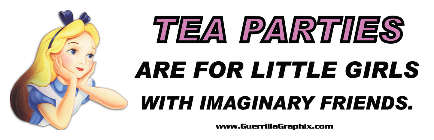 Tea Party | Paper Sticker | ST-301