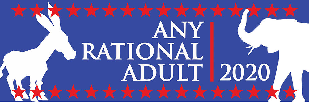 Any Rational Adult 2020 | Paper Sticker | ST-3086