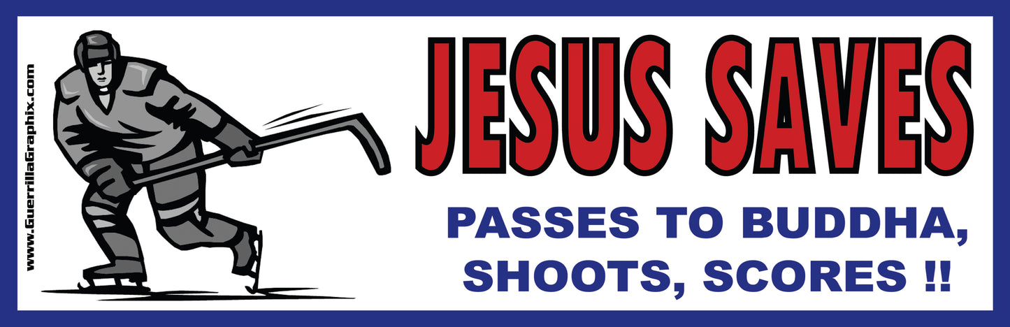 Jesus Saves | Paper Sticker | ST-338