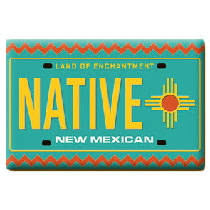 Native New Mexican License Plate | Magnet | MA-34849