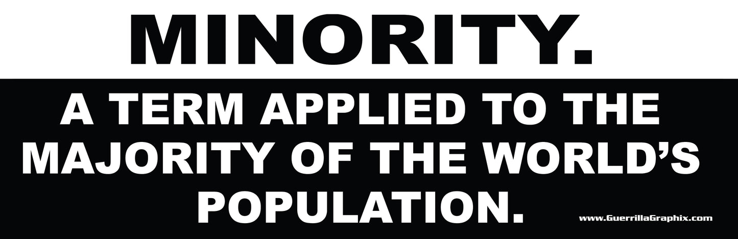 Minority | Paper Sticker | ST-352