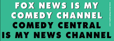 Fox News is Comedy Sticker