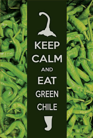 Keep Calm and Eat Green Chile | Postcard | PC-4011