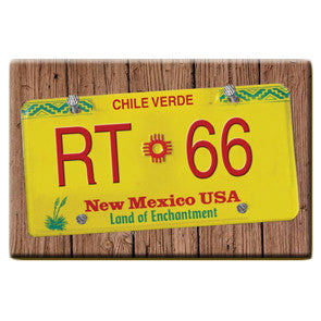 RT 66 License Plate Magnet
