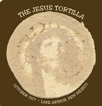 The Jesus Tortilla - Lake Arthur, NM  Postcard
