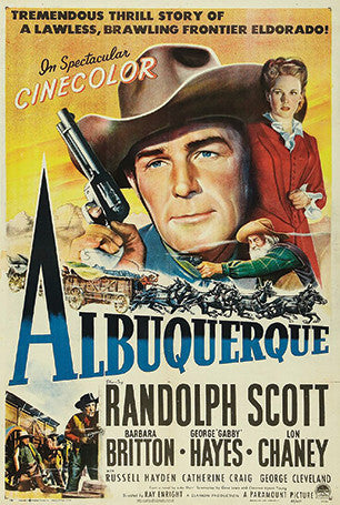 Albuquerque the Movie Postcard
