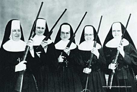 Nuns with Guns | Postcards | PC-4043