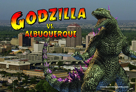 Godzilla vs. Albuquerque | Postcards | PC-4045