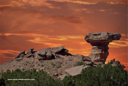 Camel Rock Monument Tesuque, New Mexico Postcard