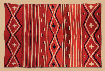 Rare Navajo Child's Blanket | Postcards | PC-4063