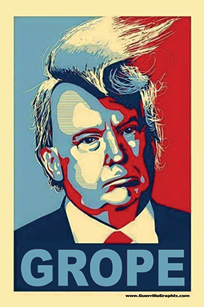 Grope Trump | Postcards | PC-4074