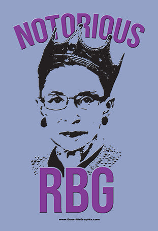 Notorious RBG - Ruth Bader Ginsburg Postcard Print