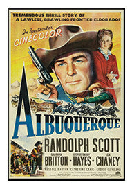 Vintage Albuquerque the Movie Poster Magnet