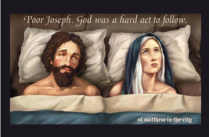 Joseph and Mary Postcard