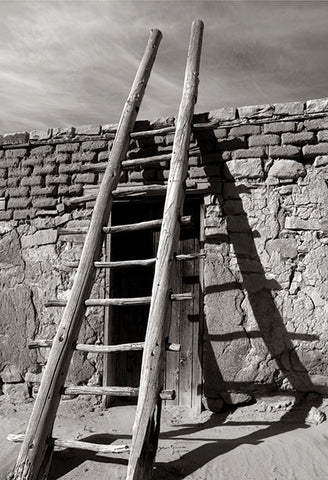 Acoma Ladder Postcard
