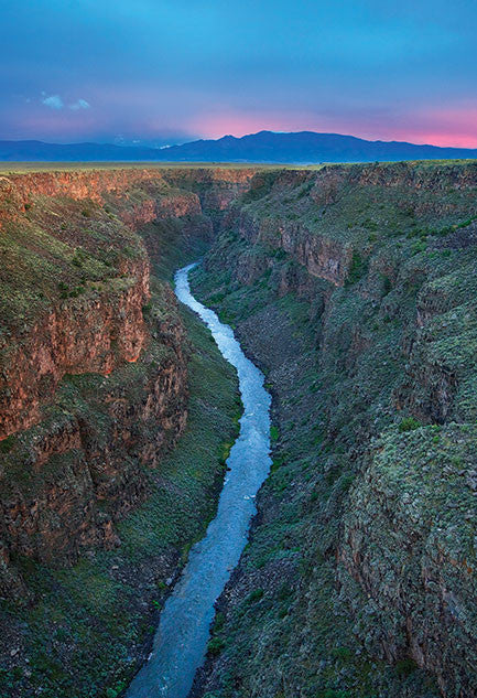 Taos Gorge at Sunset | Postcards | PC-528