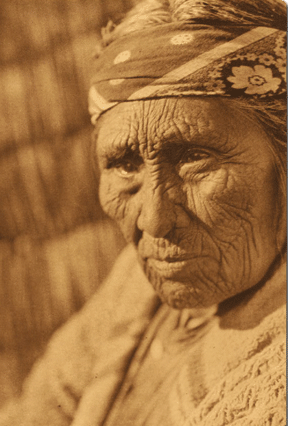 Klamath Woman postcard