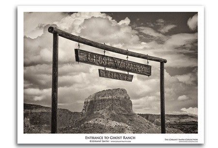 Ghost Ranch Entrance | Art Print by Geraint Smith | ART-9519