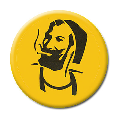 Zig Zag Man - 1" Pin Back Button