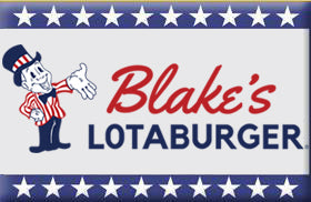 Blake's Lotaburger magnet - New Mexico State hamburger