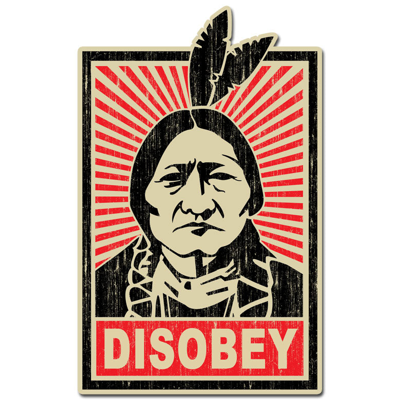 Disobey | Vinyl Sticker | VS-103