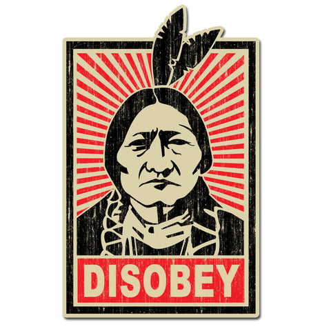 Disobey - Vinyl Sticker
