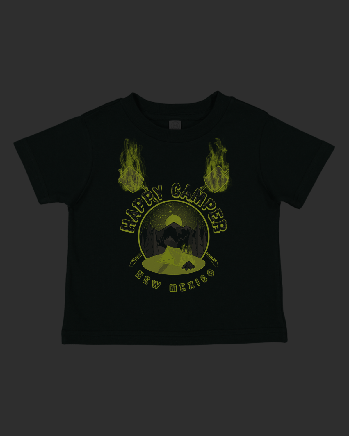 Happy Camper Kid's | Youth Unisex T-Shirt | KID-123