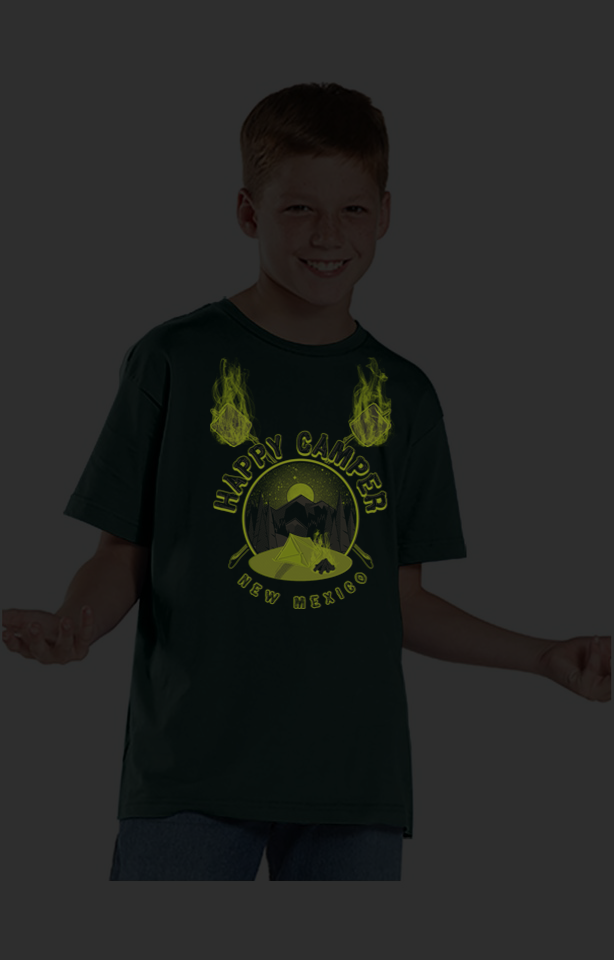 Happy Camper Kid's | Youth Unisex T-Shirt | KID-123