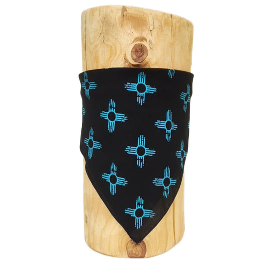 Distressed Multi-Zia | Bandana BLACK | BDN-133MT