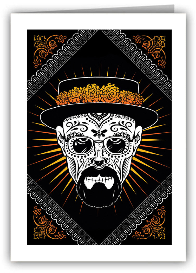 Heisenberg Sugar Skull | Greeting Card | NC-5004