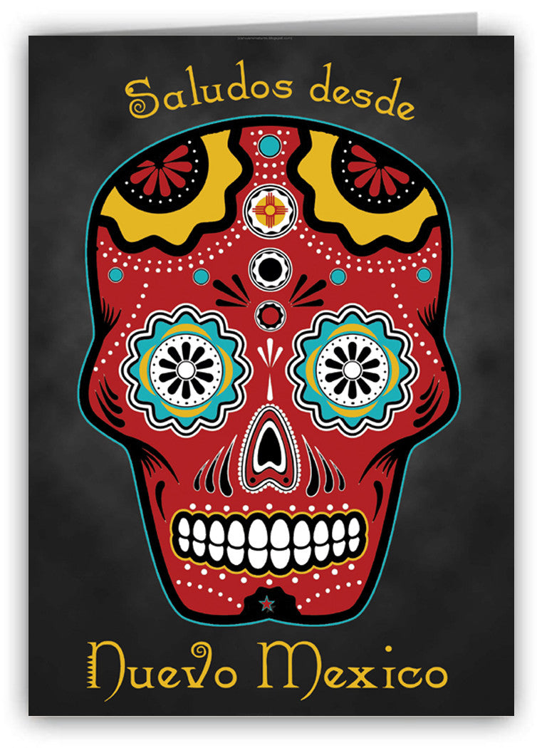 Sugar Skull | Greeting Card | NC-5010