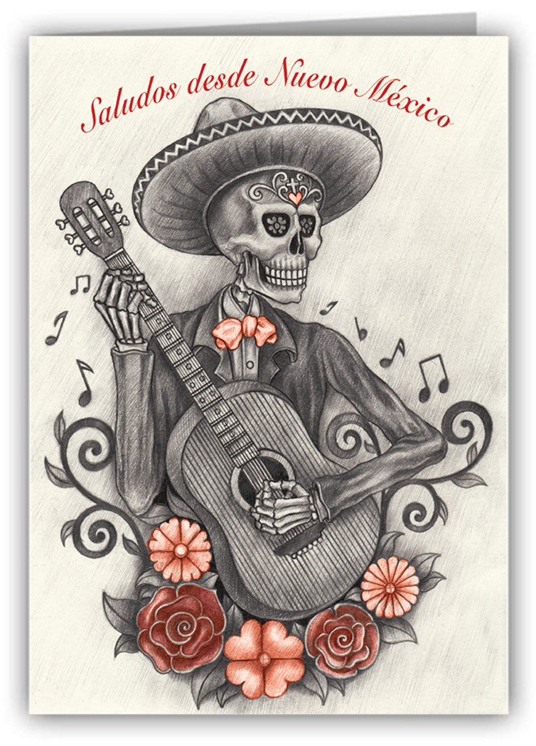 El Guitarrista | Greeting Card | NC-5034
