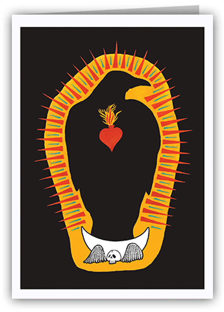 El Cuervo de Guadalupe | Greeting Card | NC-5039
