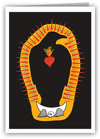 El Cuervo de Guadalupe Greeting Card