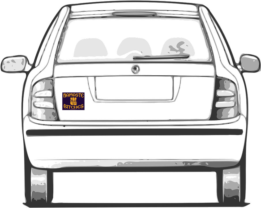 Namaste Bitches | Vinyl Sticker | VS-105