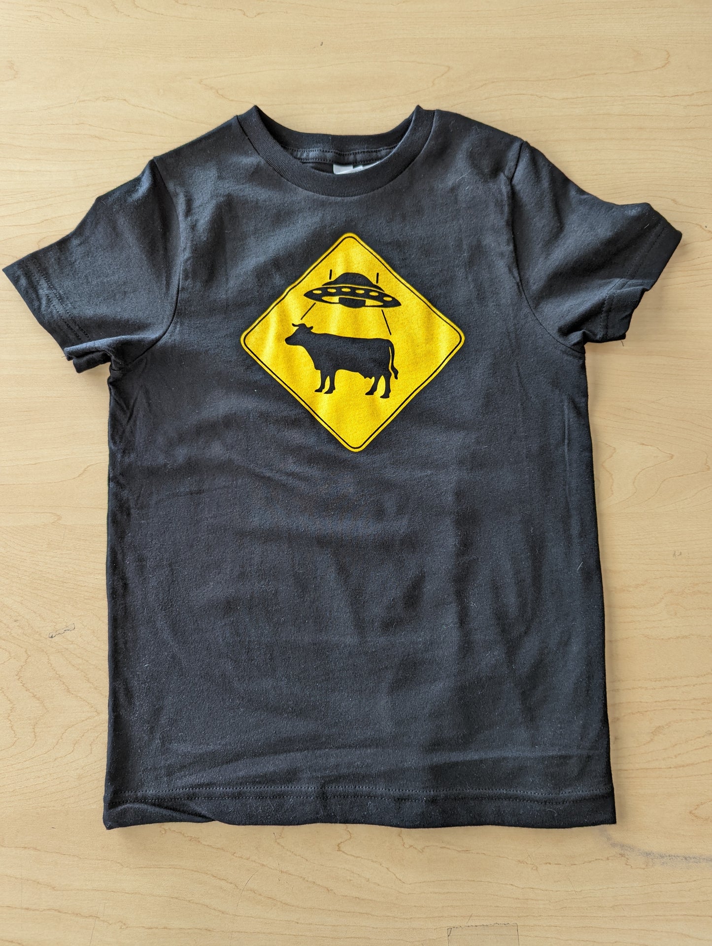 UFO Cattle Crossing | Youth Unisex T-Shirt | KID-131