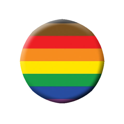 Pride Flag - Pin Back Button