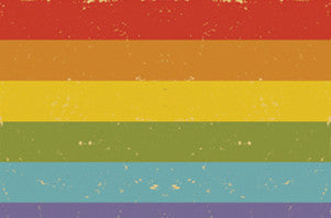 Rainbow Vintage | Paper Sticker | ST-3010