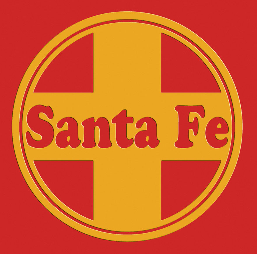 Santa Fe RR Logo | Paper Sticker | ST-3029