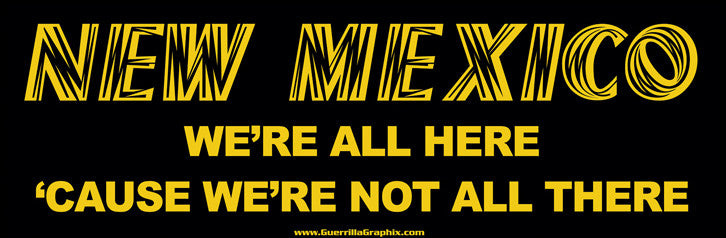 We're All Here | Paper Sticker | ST-3043