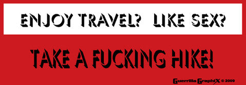 Take a Hike | Paper Sticker | ST-327