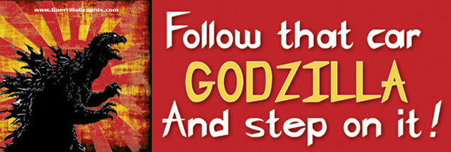 Godzilla | Paper Sticker | ST-334